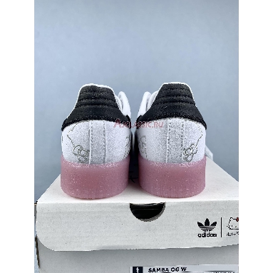 Hello Kitty x Adidas Wmns Sambae White Black Clear Pink IG4450 White/Core Black/Clear Pink Replicas Shoes