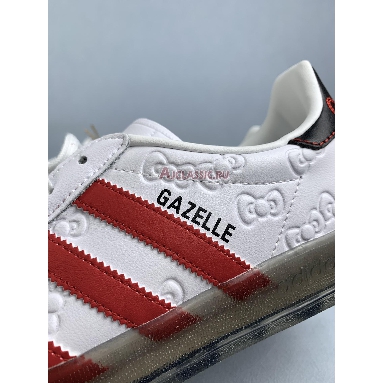 Hello Kitty x Adidas Gazelle Indoor 50th Anniversary II0013 Cloud White/Red/Core Black Replicas Shoes