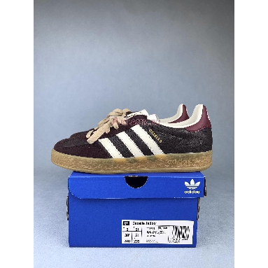 The Blue Trio x Adidas Gazelle Indoor Bronze Light Brown JP5671 Bronze/White/Light Brown Mens Womens Shoes