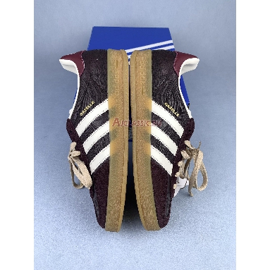 The Blue Trio x Adidas Gazelle Indoor Bronze Light Brown JP5671 Bronze/White/Light Brown Mens Womens Shoes