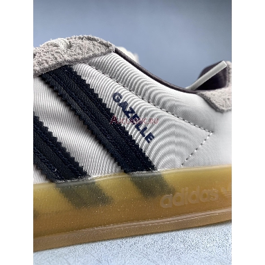 Hikari Shibata x Adidas Gazelle Indoor White Night Grey Gum IH9985 Core White/Night Grey/Cream White Replicas Shoes