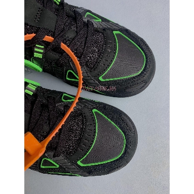 Off-White x Nike Air Rubber Dunk Green Strike CU6015-001-2 Black/White/Green Strike Mens Womens Shoes