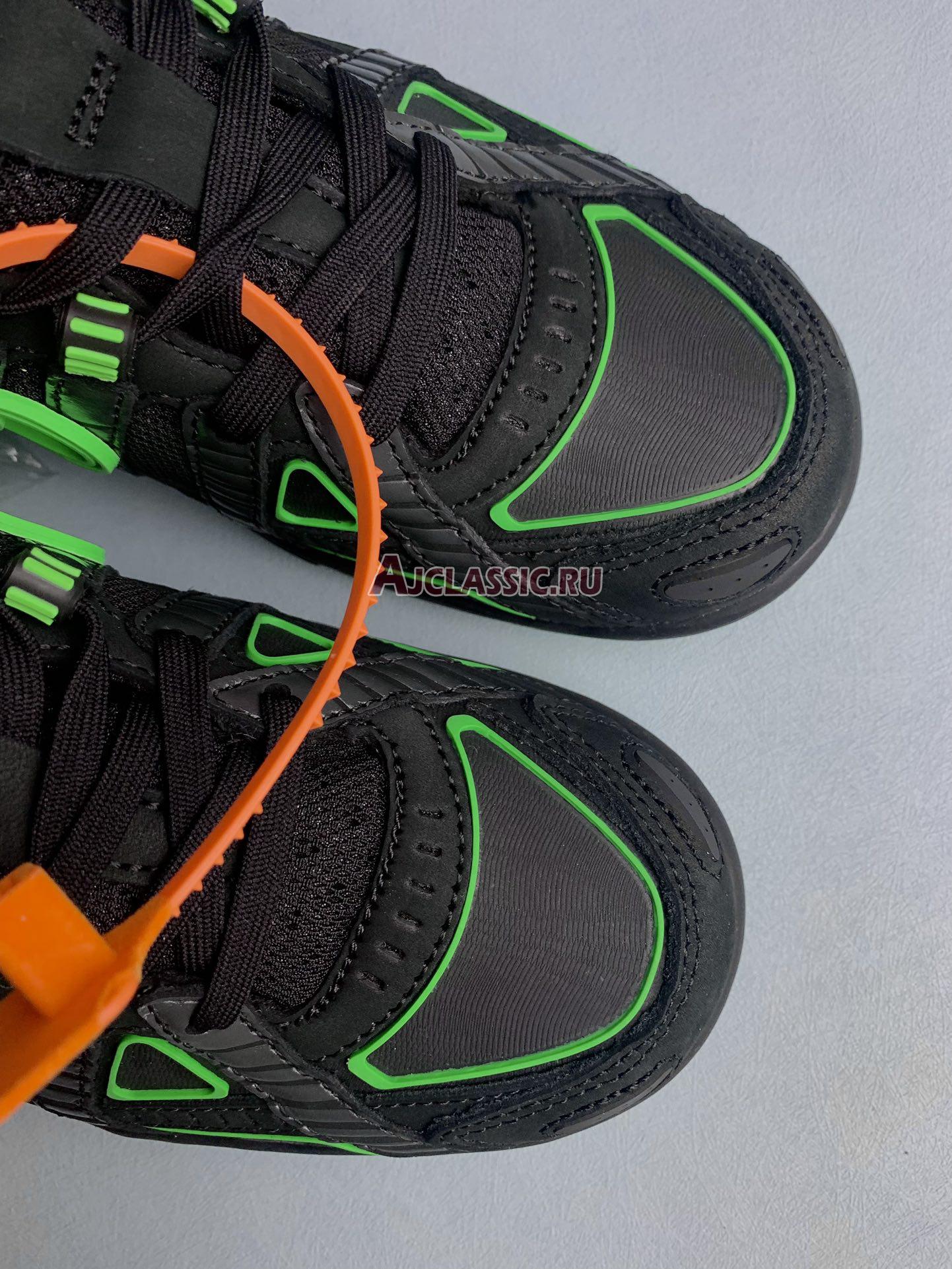 Off-White x Nike Air Rubber Dunk "Green Strike" CU6015-001-2