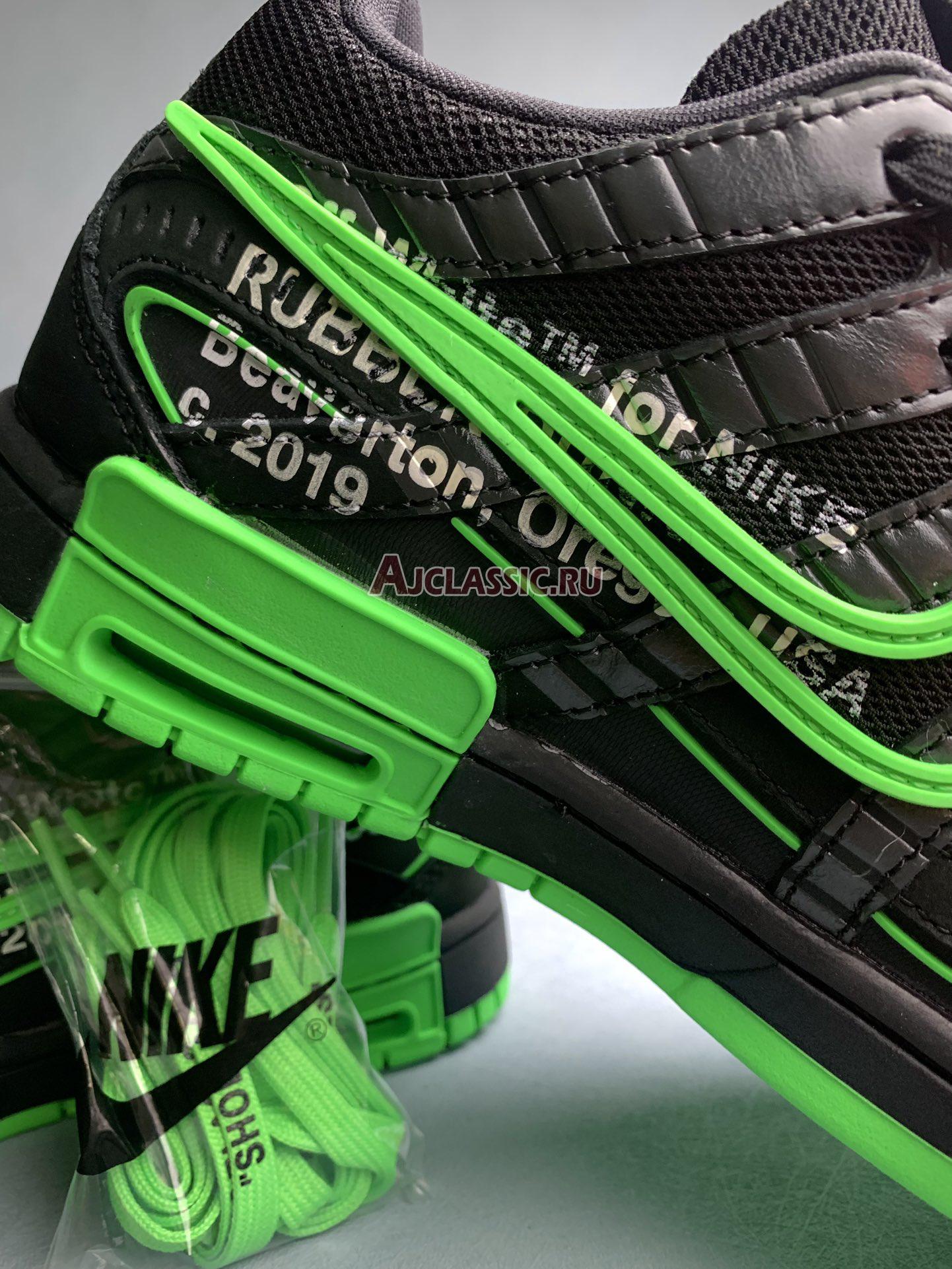 Off-White x Nike Air Rubber Dunk "Green Strike" CU6015-001-2