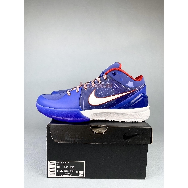 Nike Zoom Kobe 4 Protro Philly 2024 FQ3545-400 Varsity Royal/White/University Red Mens Womens Shoes