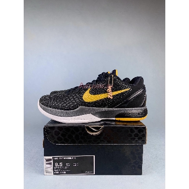 Nike Zoom Kobe 6 XDR Black Del Sol 436311-002 Black/Del Sol/Dark Grey/White Mens Womens Shoes