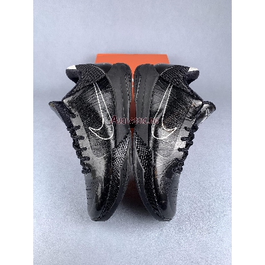 Nike Zoom Kobe 5 Protro Blackout 386430-003 Black/Black-Metallic Silver-Dark Grey Mens Womens Shoes