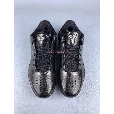 Nike Zoom Kobe 5 Protro Blackout 386430-003 Black/Black-Metallic Silver-Dark Grey Mens Womens Shoes