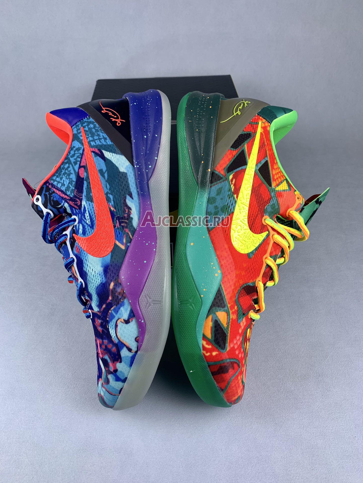 New Nike Kobe 8 Premium "What The Kobe" 635438-800 Shoes