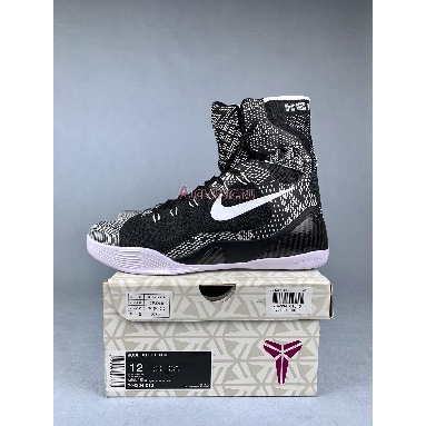 Nike Kobe 9 Elite Black History Month 704304-010 Black/White Mens Womens Shoes