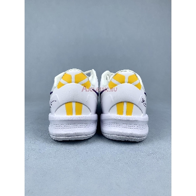 Nike Kobe 8 Protro Lakers Home HF9550-100 White/Court Purple-University Gold Replicas Shoes