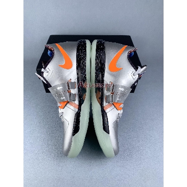 Nike Zoom KD 4 All Star - Galaxy 2024 FD2635-001 Metallic Silver/Total Orange/Dark Grey Mens Womens Shoes