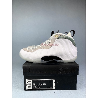 Nike Air Foamposite One Summit White AA3963-101 Summit White/Summit White-Oil Grey Mens Womens Shoes