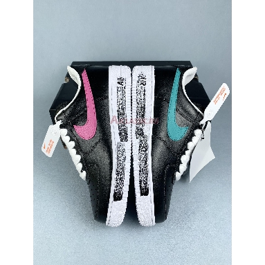 PEACEMINUSONE x Nike Air Force 1 Para-Noise 3.0 AQ3692-004 Black/New Emerald/Pinkfire/Tour Yellow/Blue Gale Mens Womens Shoes