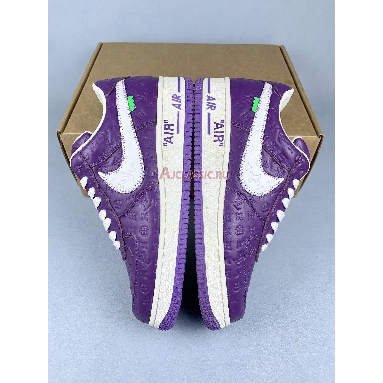 Louis Vuitton x Nike Air Force 1 Purple NAF1LV-10 Purple/White Replicas Shoes