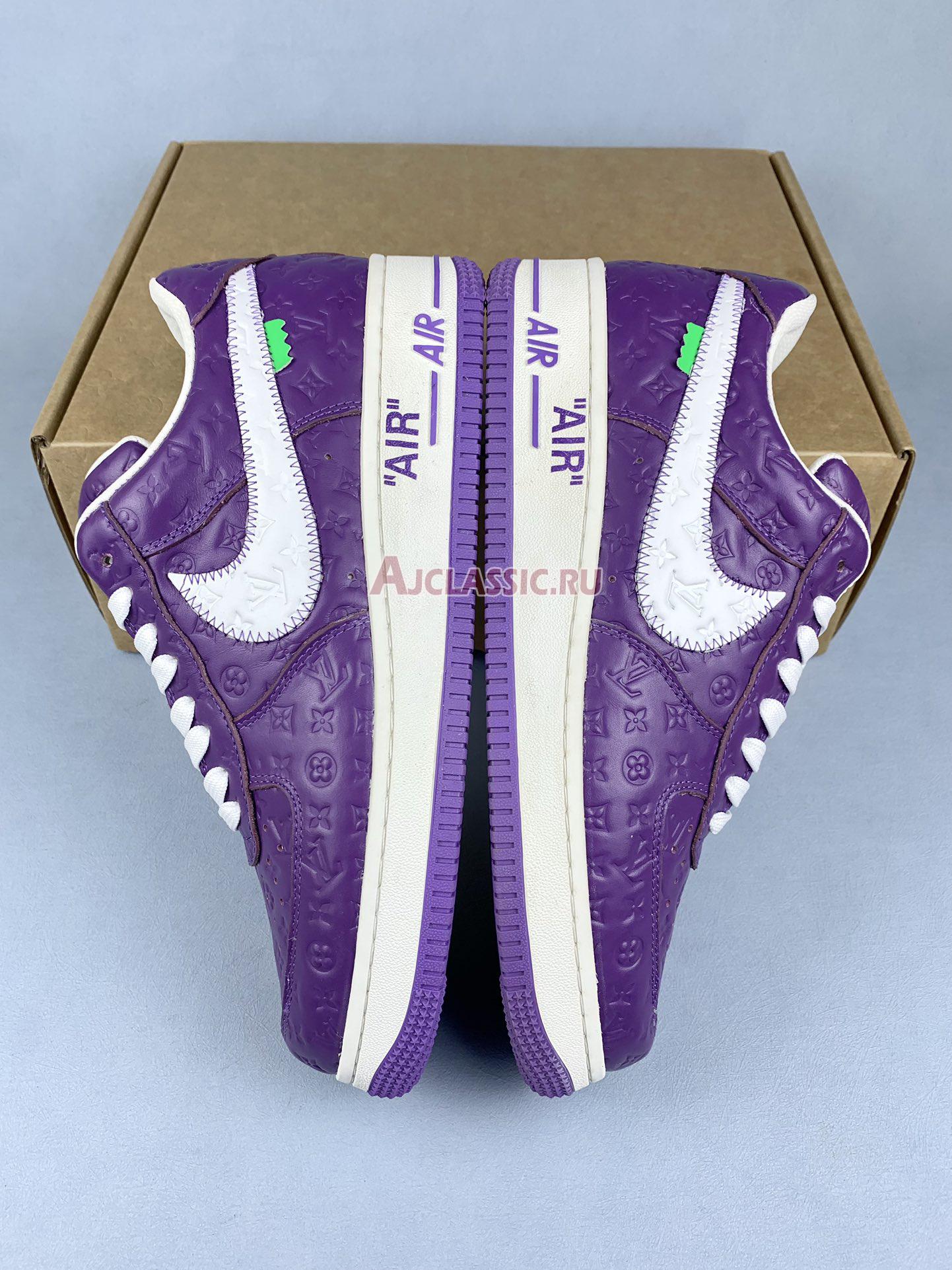 Louis Vuitton x Nike Air Force 1 "Purple" NAF1LV-10