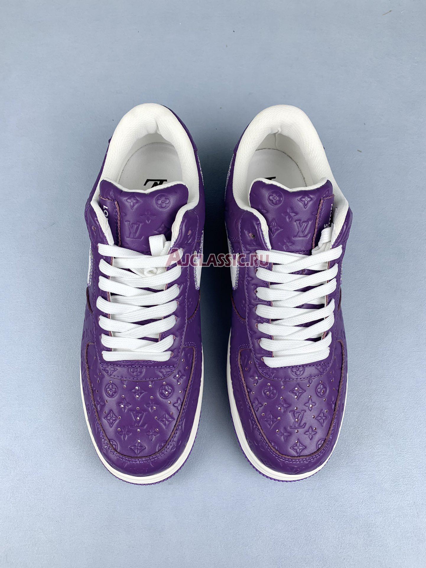 Louis Vuitton x Nike Air Force 1 "Purple" NAF1LV-10