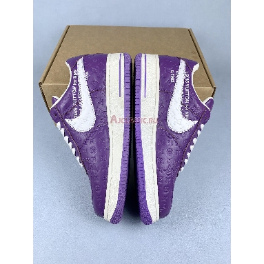 Louis Vuitton x Nike Air Force 1 Purple NAF1LV-10 Purple/White Replicas Shoes