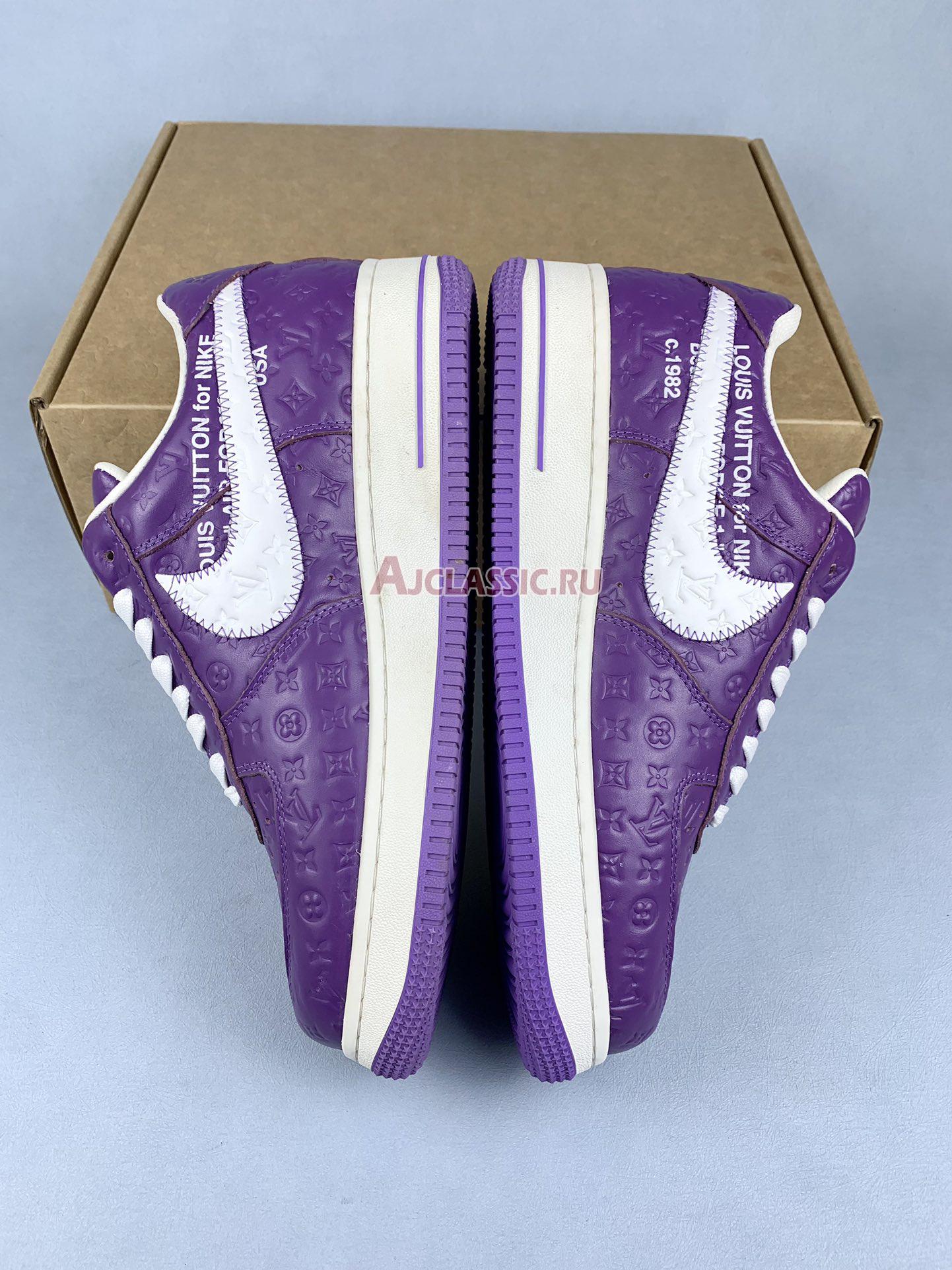 Louis Vuitton x Nike Air Force 1 "Purple" NAF1LV-10