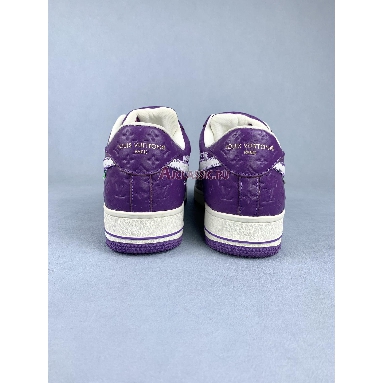 Louis Vuitton x Nike Air Force 1 Purple NAF1LV-10 Purple/White Replicas Shoes