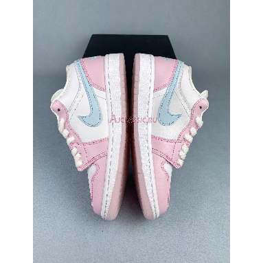 Air Jordan 1 Low SE Paw Print Pink Foam HM3706-141 White/White/Pink Foam/Glacier Blue Replicas Shoes