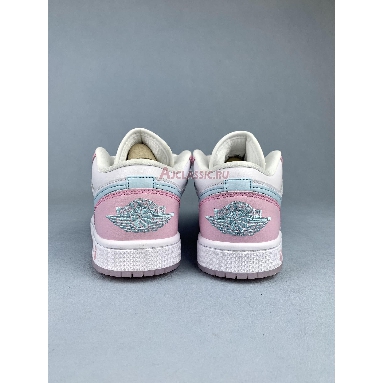 Air Jordan 1 Low SE Paw Print Pink Foam HM3706-141 White/White/Pink Foam/Glacier Blue Replicas Shoes