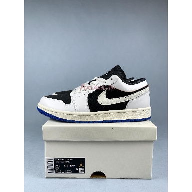 Air Jordan 1 Low Quai 54 2024 HQ0764-001 Off Noir/Summit White/Burnt Sunrise/Sail Replicas Shoes