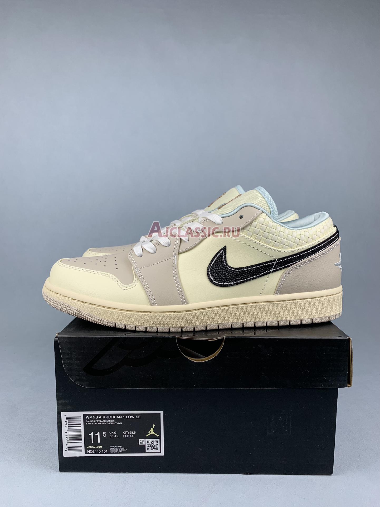 Air Jordan 1 Low SE "Sanddrift Glacier Blue" HQ3440-101