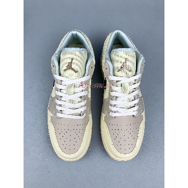 Air Jordan 1 Low SE Sanddrift Glacier Blue HQ3440-101 Sanddrift/Black-Muslin-Glacier Blue-Coconut Milk Mens Womens Shoes