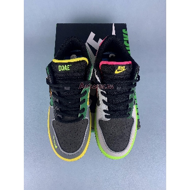 Nike Dunk Low What the Duck Home University of Oregon PE HV1454-001-2 Black/Apple Green/Vivid Pink/Volt Mens Womens Shoes