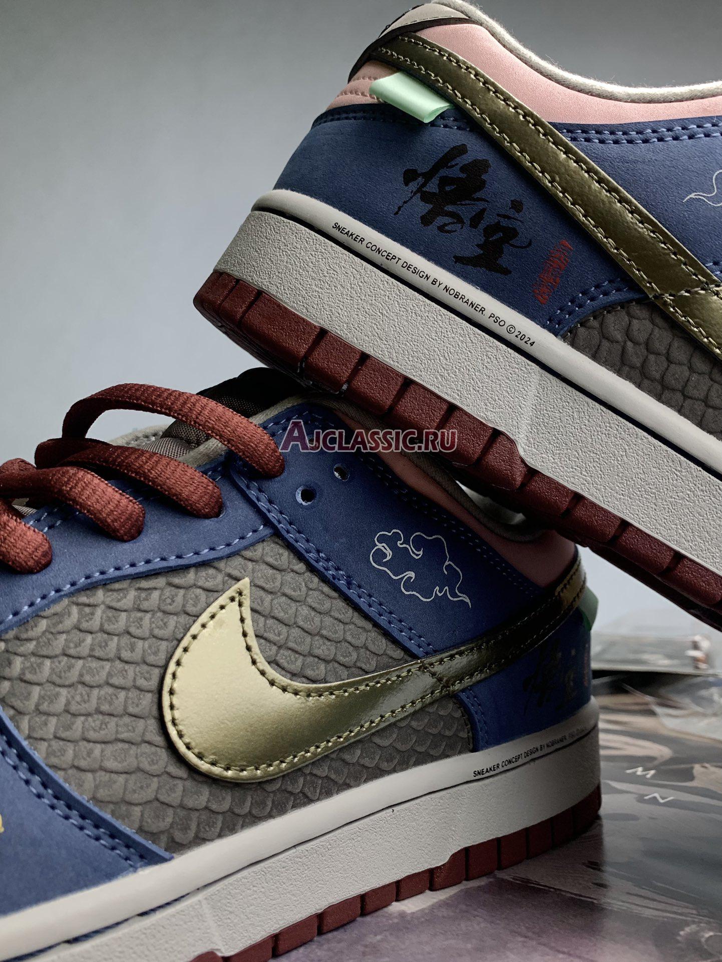 Black Myth Wukong x Nike Dunk Low "Blue Grey" DV2433-109