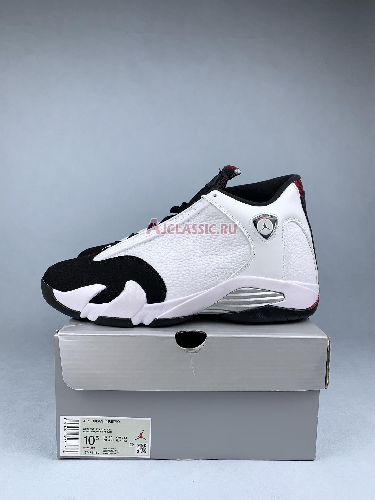 Air Jordan 14 "Black Toe" 487471-160