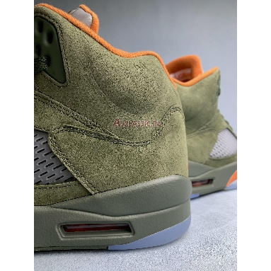 Air Jordan 5 Retro Olive 2024 DD0587-308 Army Olive/Solar Orange Replicas Shoes