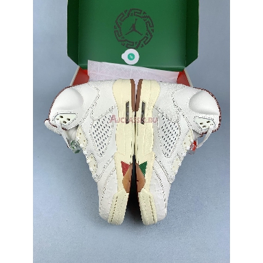 Air Jordan 5 Retro El Grito - Sail HF8833-100 Sail/Coconut Milk-Pine Green-Dark Pony Replicas Shoes