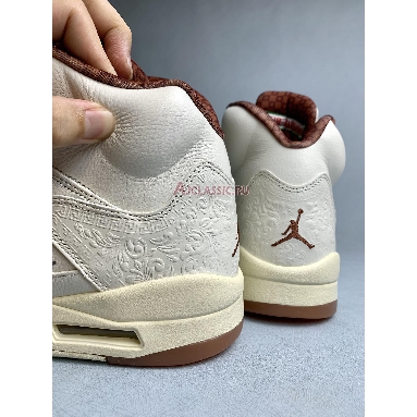 Air Jordan 5 Retro El Grito - Sail HF8833-100 Sail/Coconut Milk-Pine Green-Dark Pony Replicas Shoes