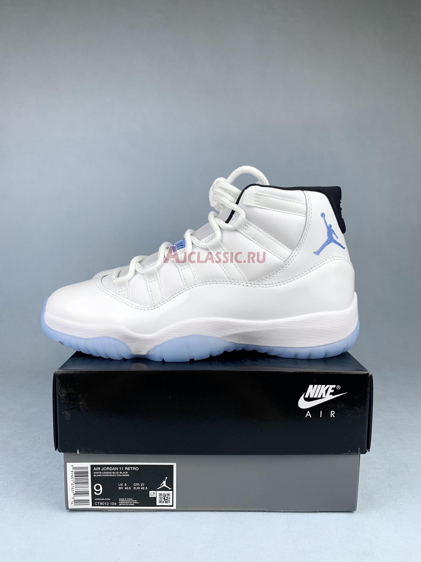 Air Jordan 11 Retro "Columbia / Legend Blue" 2024 CT8012-104