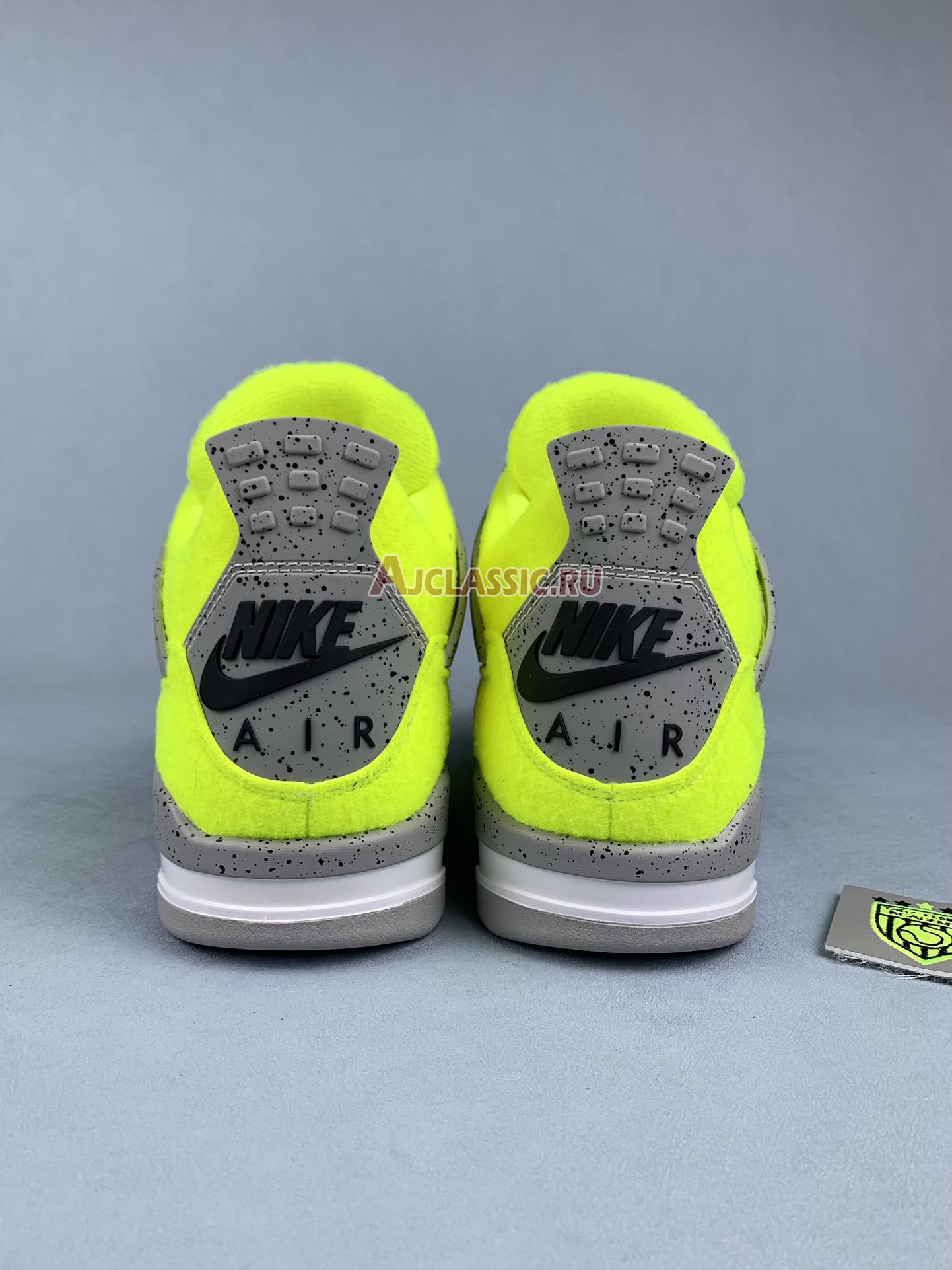 Tagz x Air Jordan 4 Retro "Plush Fluorescent Yellow" DV6773-700