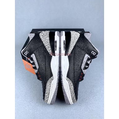 Air Jordan 3 Retro OG Black Cement 2024 DN3707-010 Black/Fire Red/Cement Grey/Sail Mens Womens Shoes