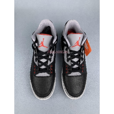 Air Jordan 3 Retro OG Black Cement 2024 DN3707-010 Black/Fire Red/Cement Grey/Sail Mens Womens Shoes