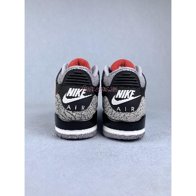 Air Jordan 3 Retro OG Black Cement 2024 DN3707-010 Black/Fire Red/Cement Grey/Sail Mens Womens Shoes