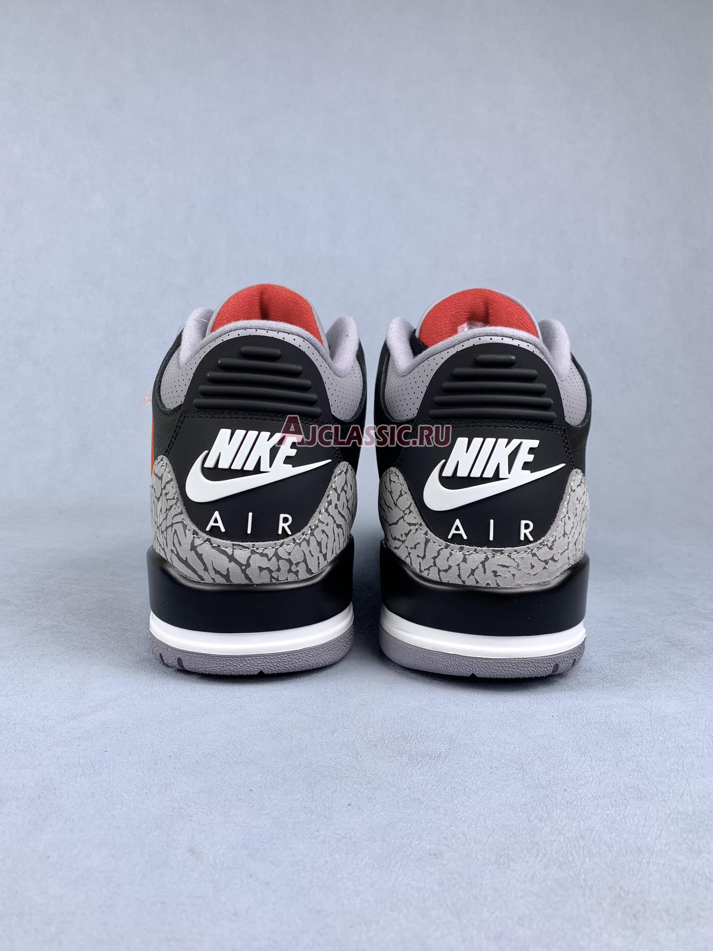 New Air Jordan 3 Retro OG "Black Cement" 2024 DN3707-010 Shoes