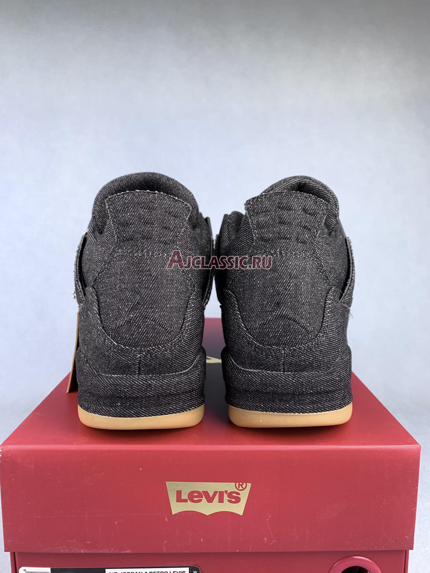 Levis x Air Jordan 4 Retro "Black Denim" AO2571-001-2