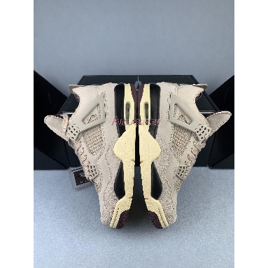 A Ma Maniere x Air Jordan 4 Retro While You Were Sleeping FZ4810-200 Fossil Stone/Metallic Pewter/Burgundy Crush Replicas Shoes