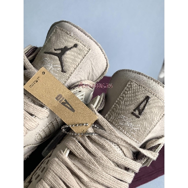 A Ma Maniere x Air Jordan 4 Retro While You Were Sleeping FZ4810-200 Fossil Stone/Metallic Pewter/Burgundy Crush Replicas Shoes