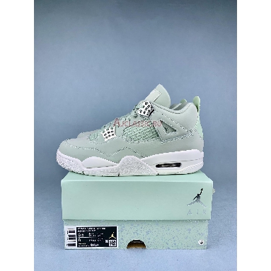 Air Jordan 4 Retro Seafoam Sail HV0823-003 Seafoam/Sail/Metallic Silver Mens Womens Shoes