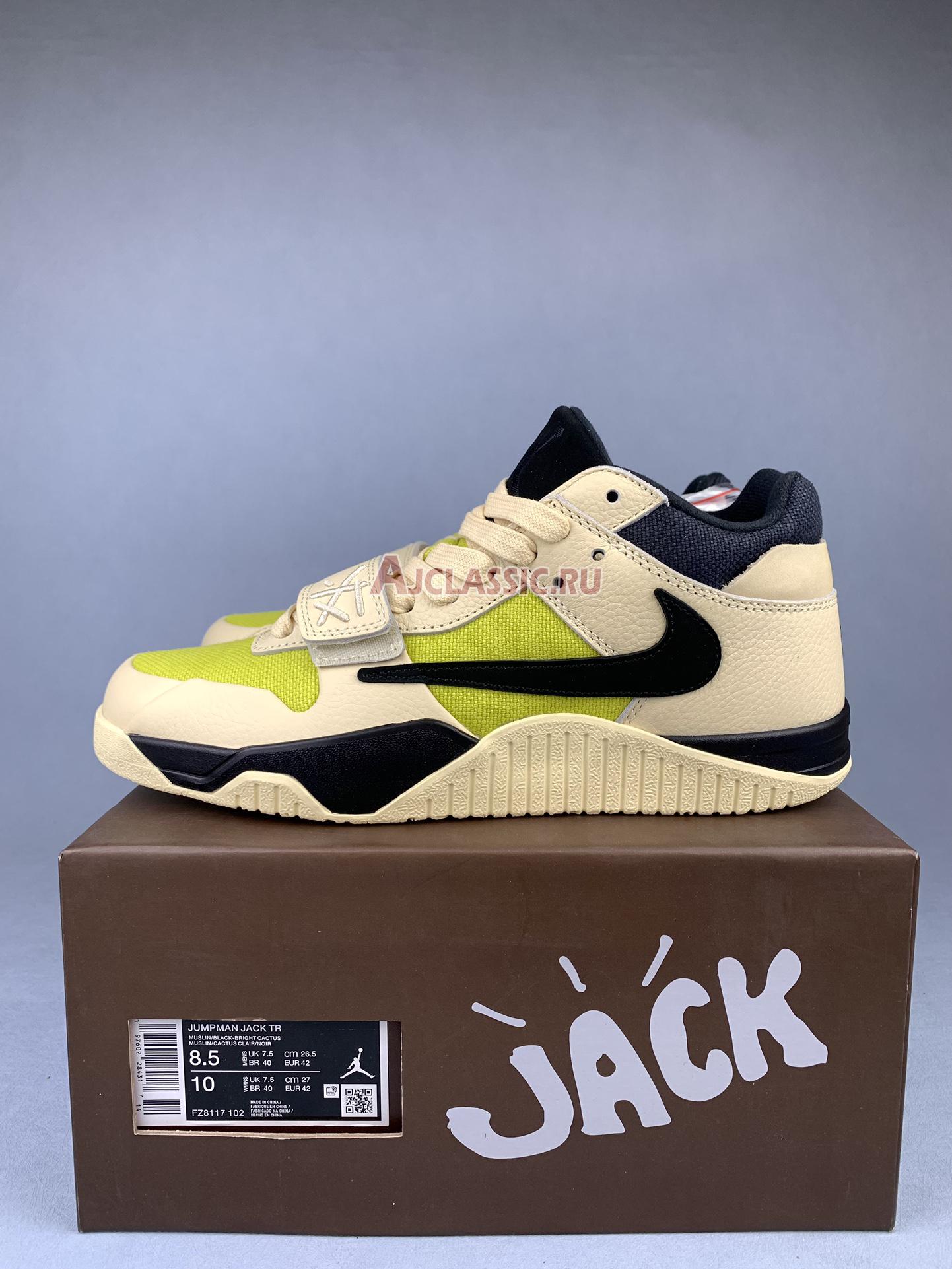 Travis Scott x Jordan Jumpman Jack TR "Bright Cactus" FZ8117-102