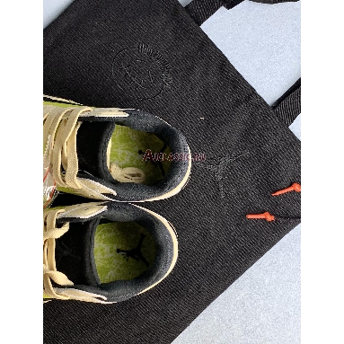 Travis Scott x Jordan Jumpman Jack TR Bright Cactus FZ8117-102 Muslin/Black-Bright Cactus Replicas Shoes