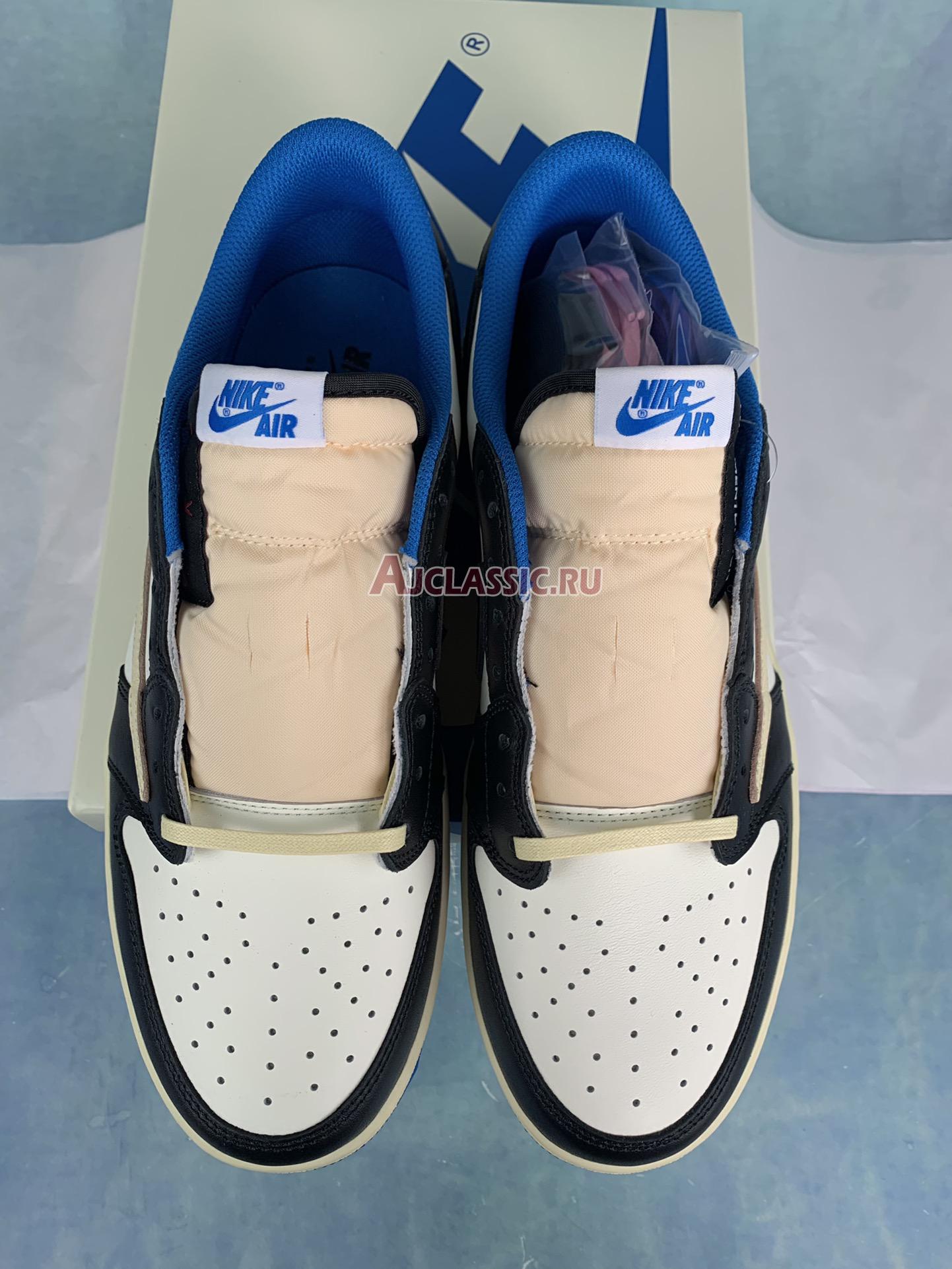 New Travis Scott x Fragment Design x Air Jordan 1 Low OG "Military Blue" DM7866-140 Shoes