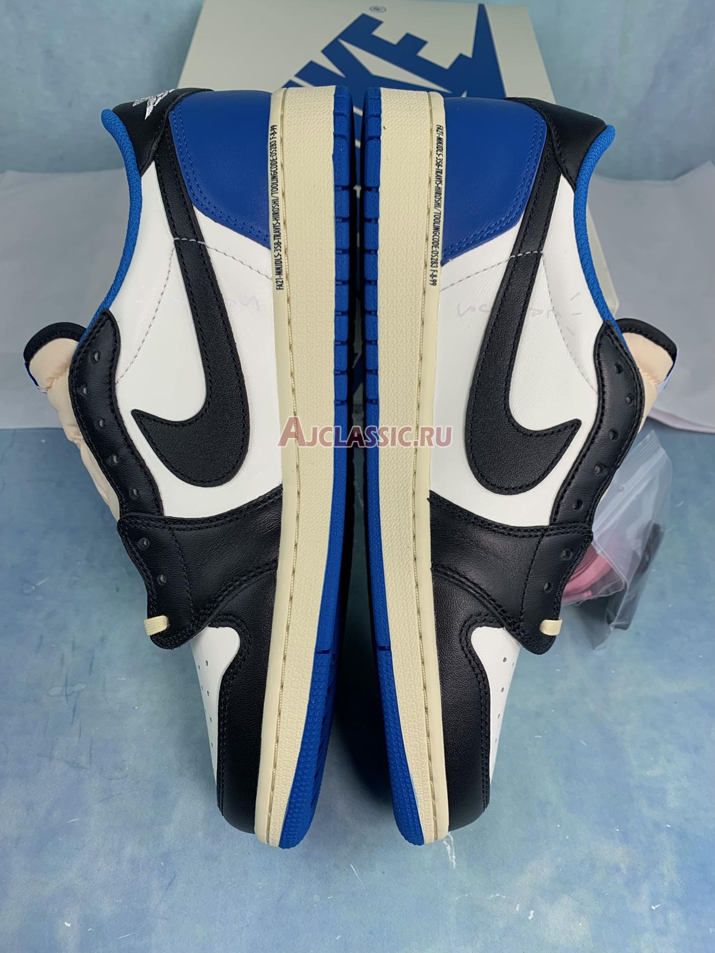 New Travis Scott x Fragment Design x Air Jordan 1 Low OG "Military Blue" DM7866-140 Shoes