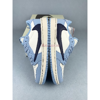 Travis Scott x Air Jordan 1 Low UNC DM7688-400 University Blue/White Mens Womens Shoes